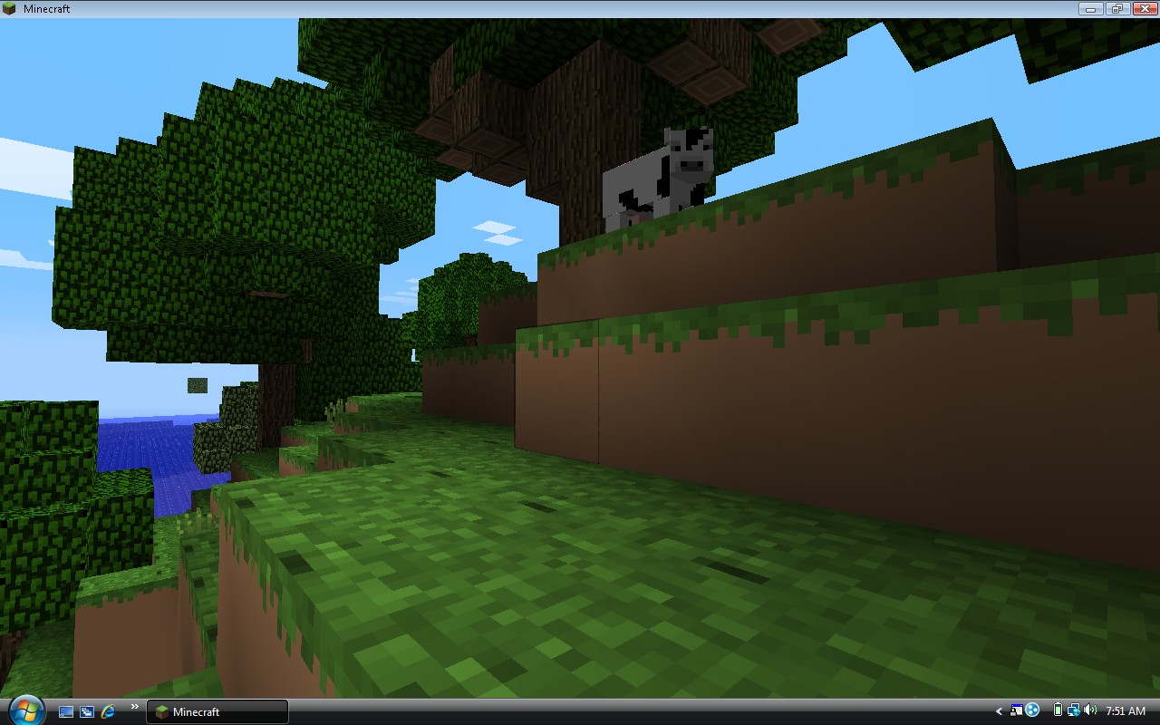 the new more realistic cow! and only a look into the future...
